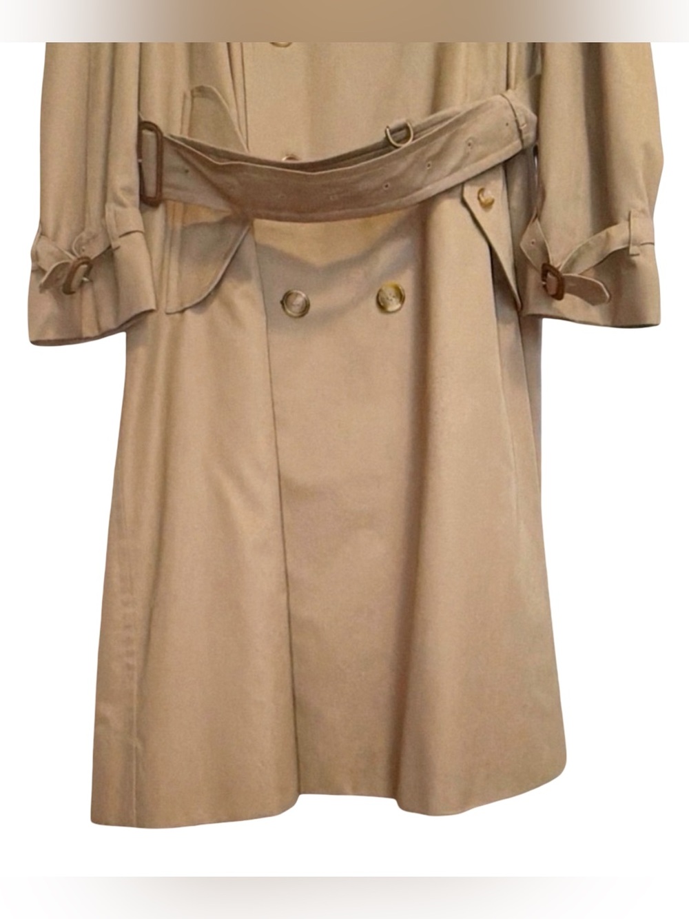 Vintage Men’s Burberry Trench Coat | Nova Check Removable Liner | Belted | 42R - Picture 9 of 15